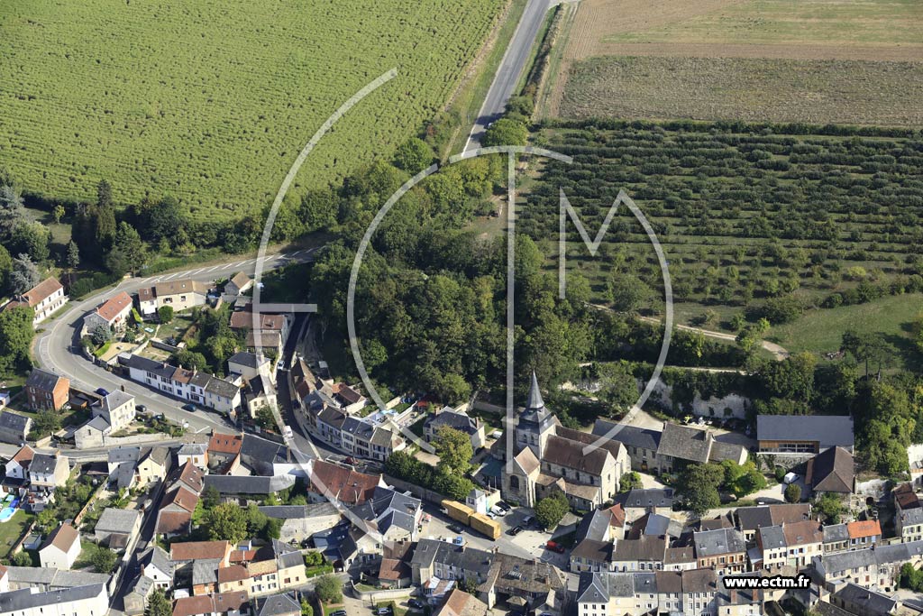 Photo arienne de Saint-Clair-sur-Epte