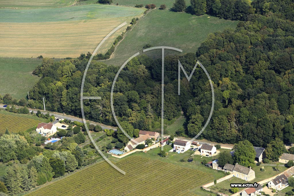 Photo arienne de Saint-Clair-sur-Epte (Beaujardin)