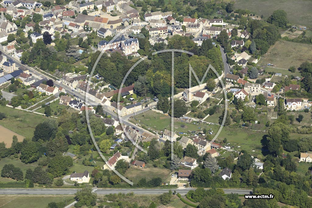 Photo arienne de Saint-Gervais