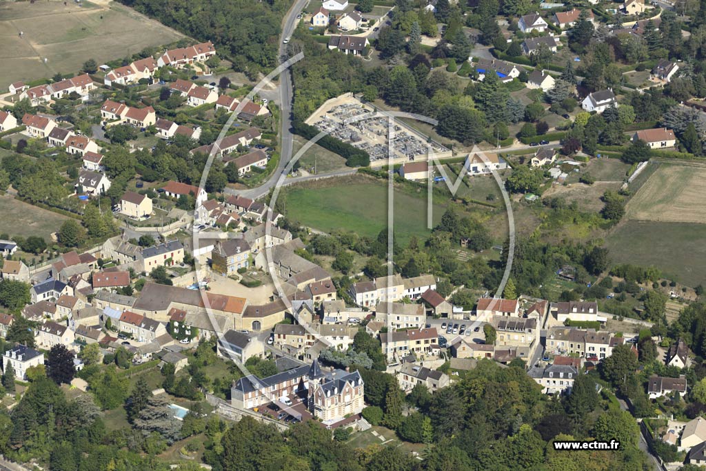 Photo arienne de Saint-Gervais