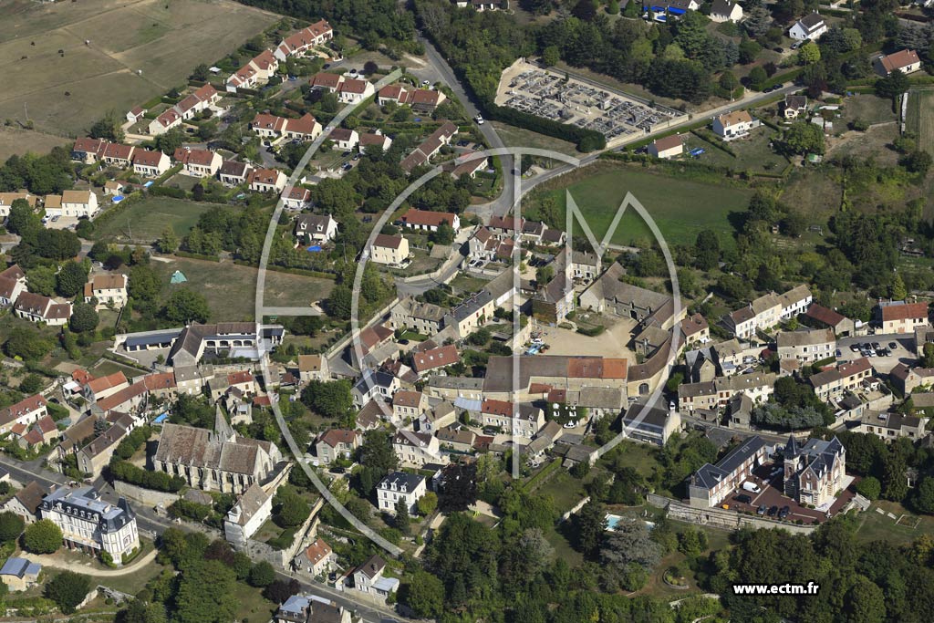 Photo arienne de Saint-Gervais