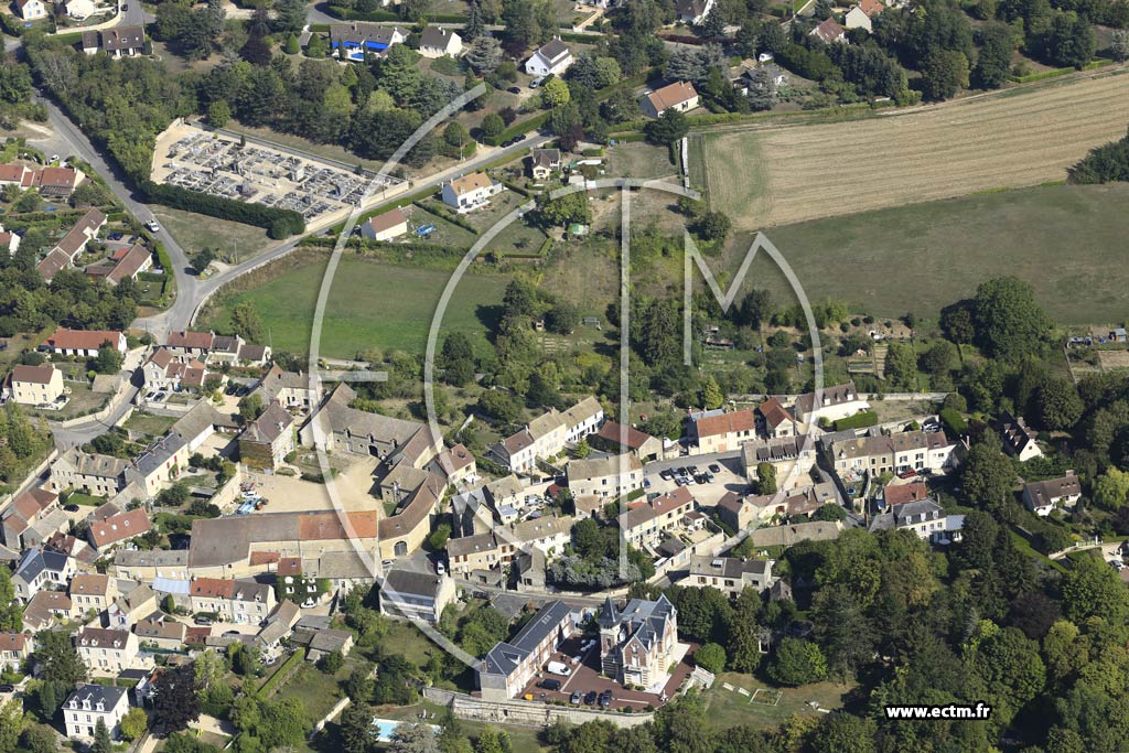 Photo arienne de Saint-Gervais