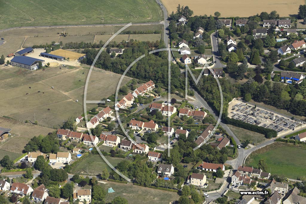 Photo arienne de Saint-Gervais