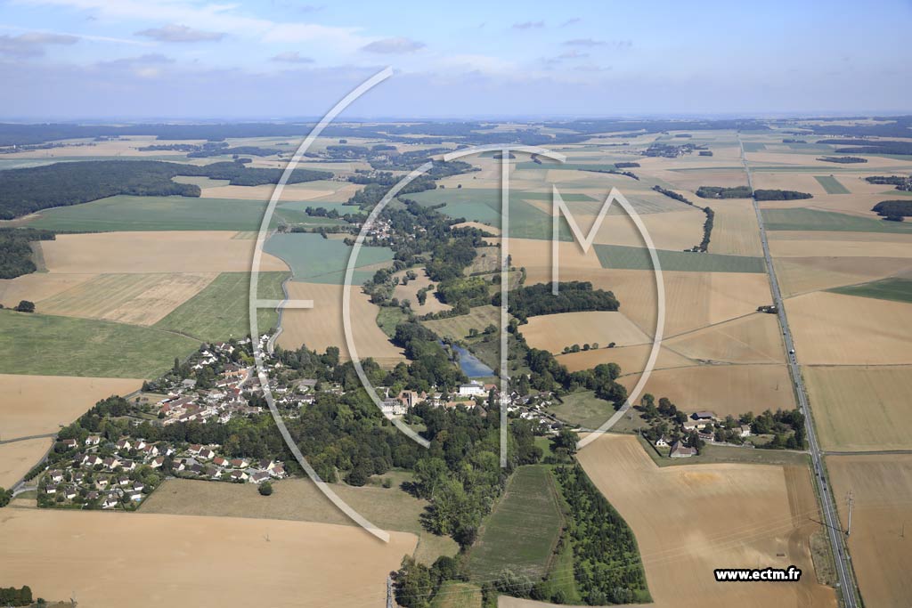 Photo arienne de Trie-la-Ville