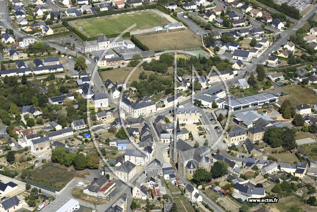 Photo arienne de Ahuill