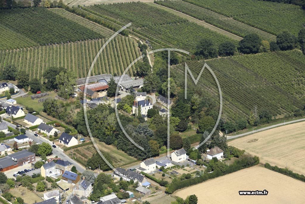 Photo arienne de Beaulieu-sur-Oudon
