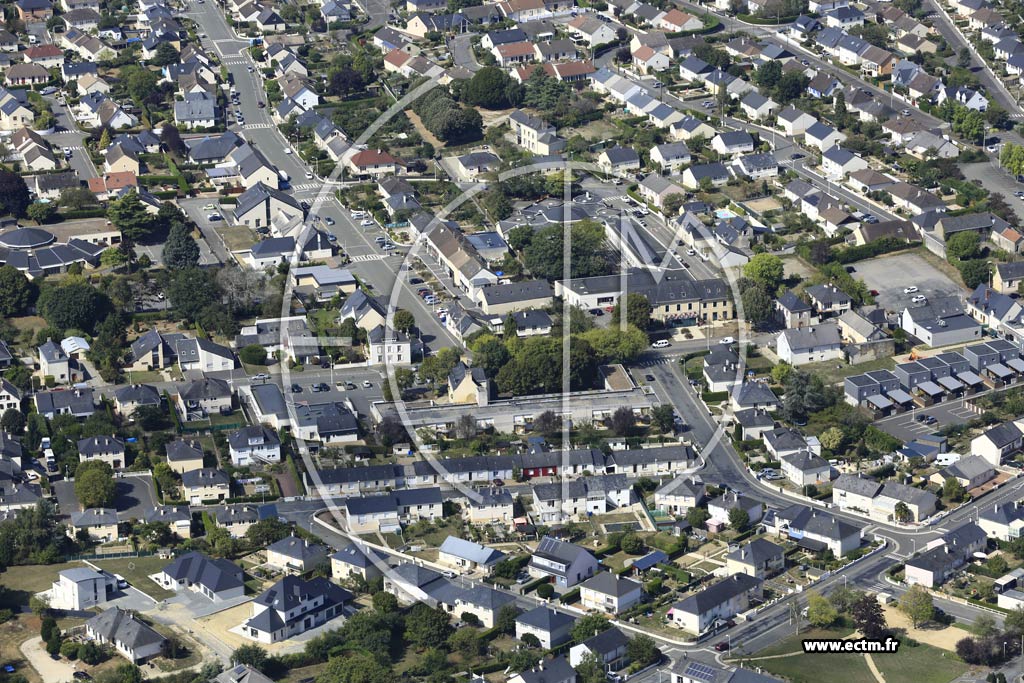 Photo arienne de Bonchamp-ls-Laval