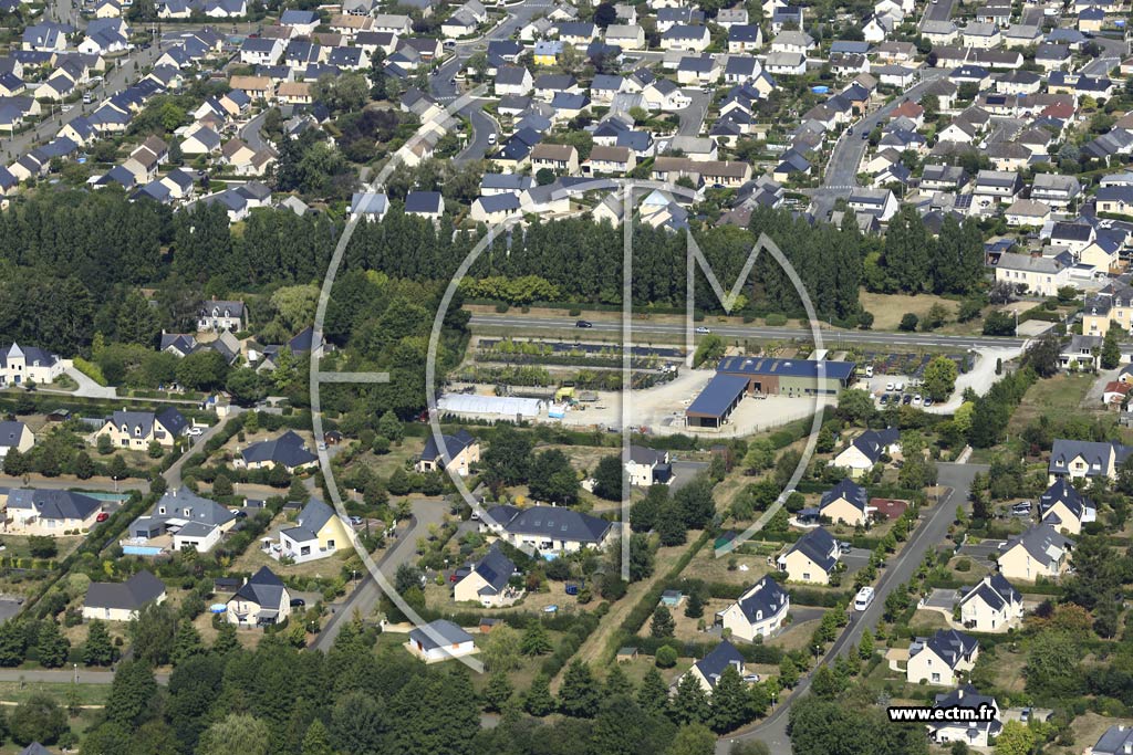 Photo arienne de Bonchamp-ls-Laval (le Petit Bouessay)