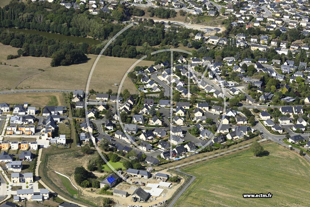 Photo arienne de Chang (la Croix d'Ardennes)