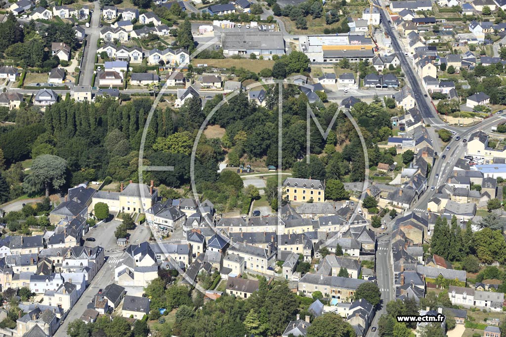 Photo arienne de Coss-le-Vivien