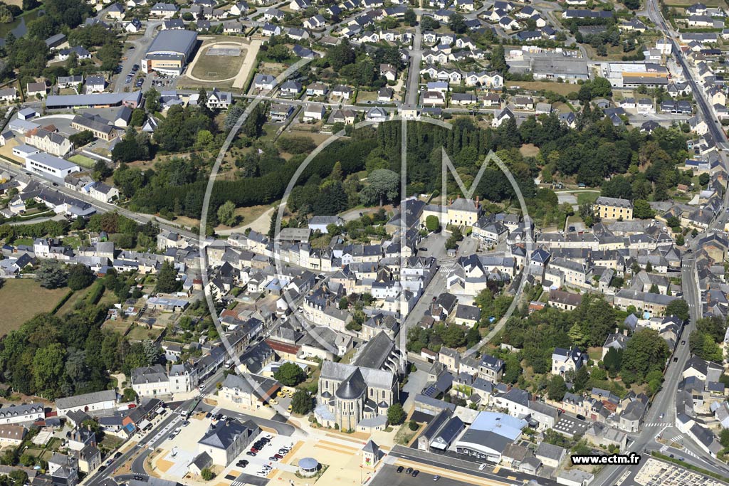 Photo arienne de Coss-le-Vivien