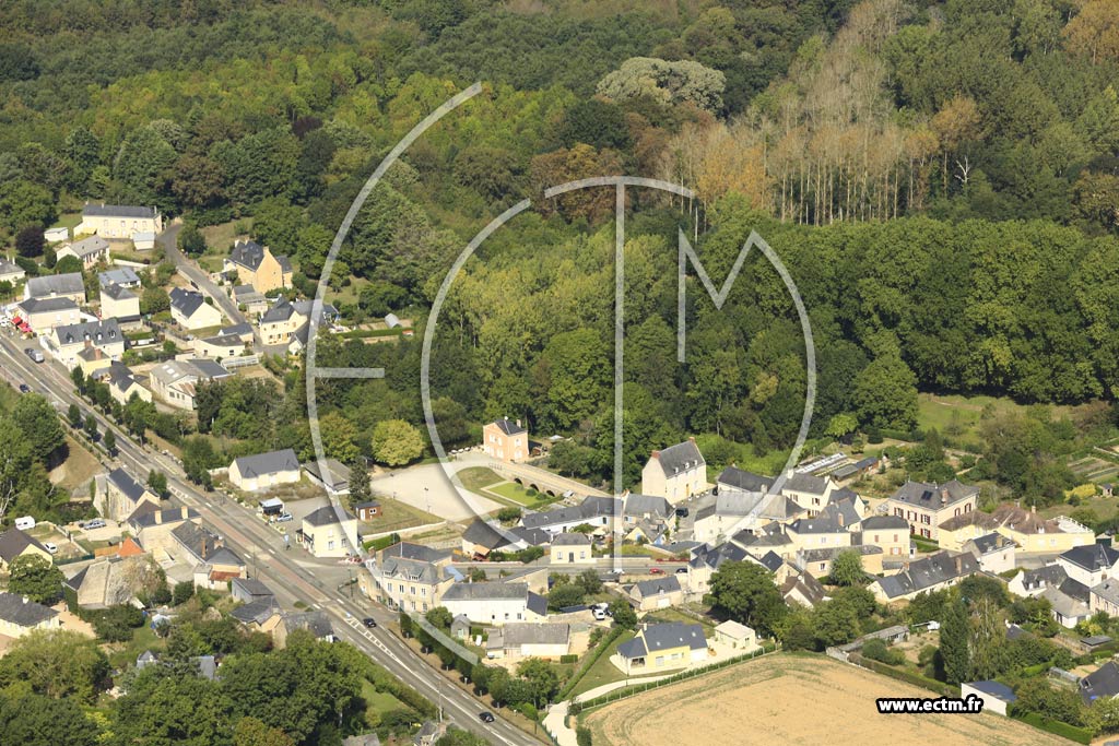 Photo arienne de Forc