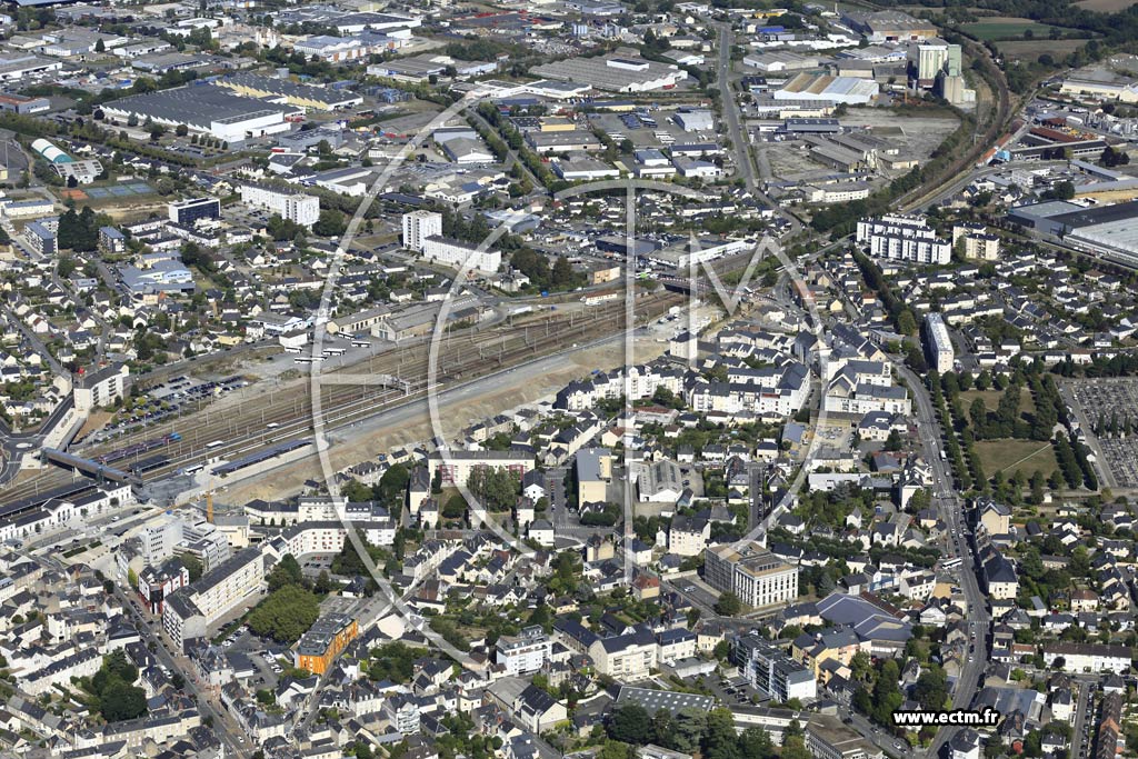 Photo arienne de Laval