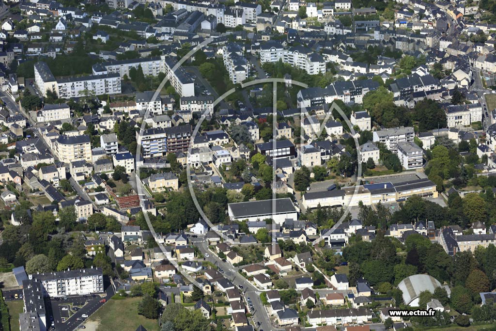 Photo arienne de Laval (Saint-Martin)