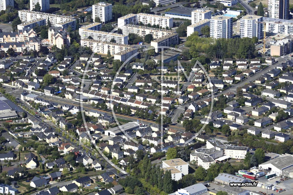 Photo arienne de Laval (Saint-Nicolas)