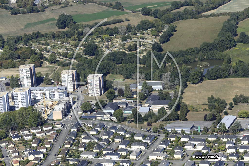 Photo arienne de Laval (Saint-Nicolas)