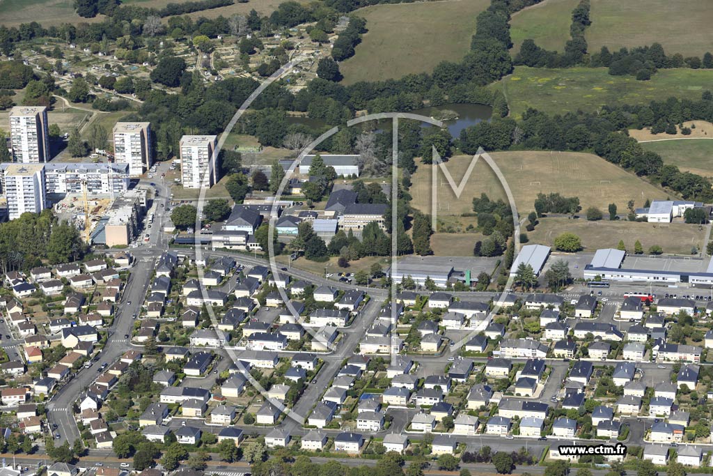 Photo arienne de Laval (Saint-Nicolas)