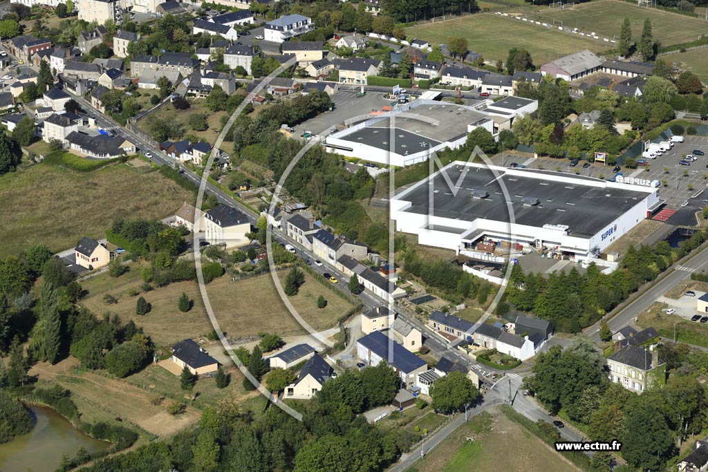 Photo arienne de Le Bourgneuf-la-Fort