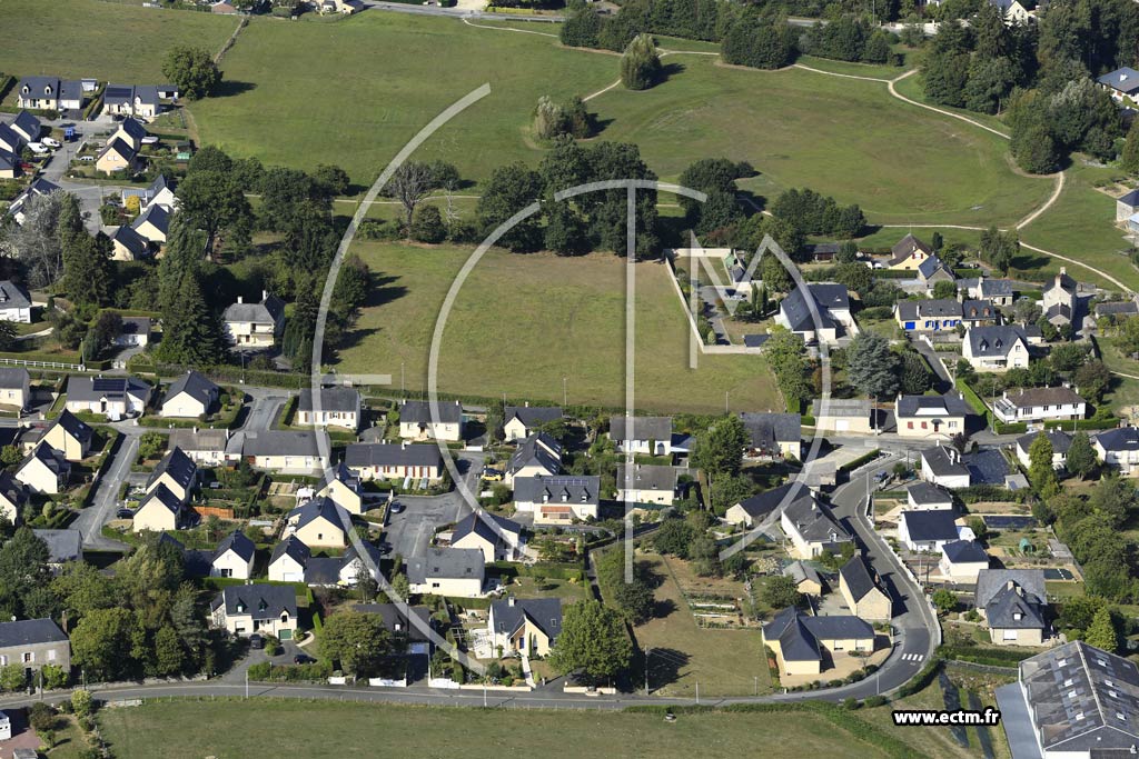Photo arienne de Le Bourgneuf-la-Fort