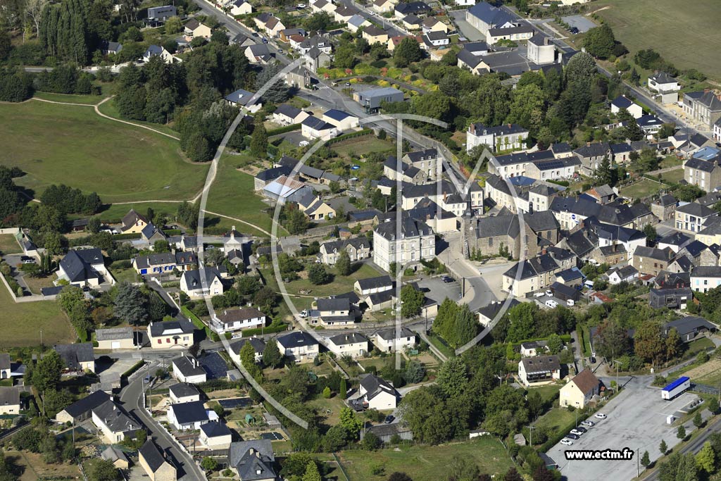 Photo arienne de Le Bourgneuf-la-Fort