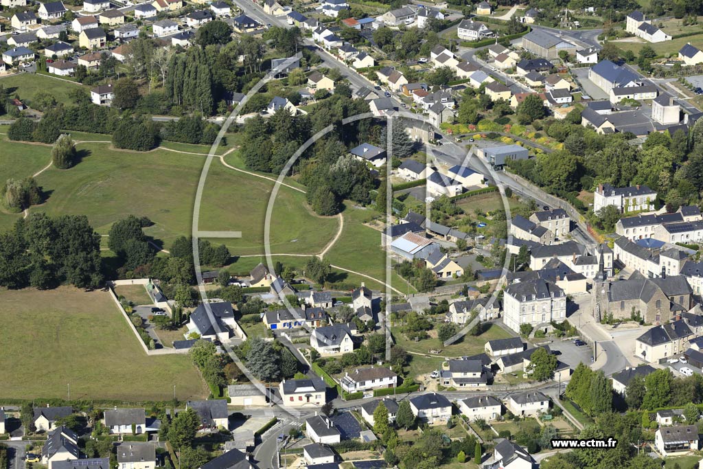 Photo arienne de Le Bourgneuf-la-Fort