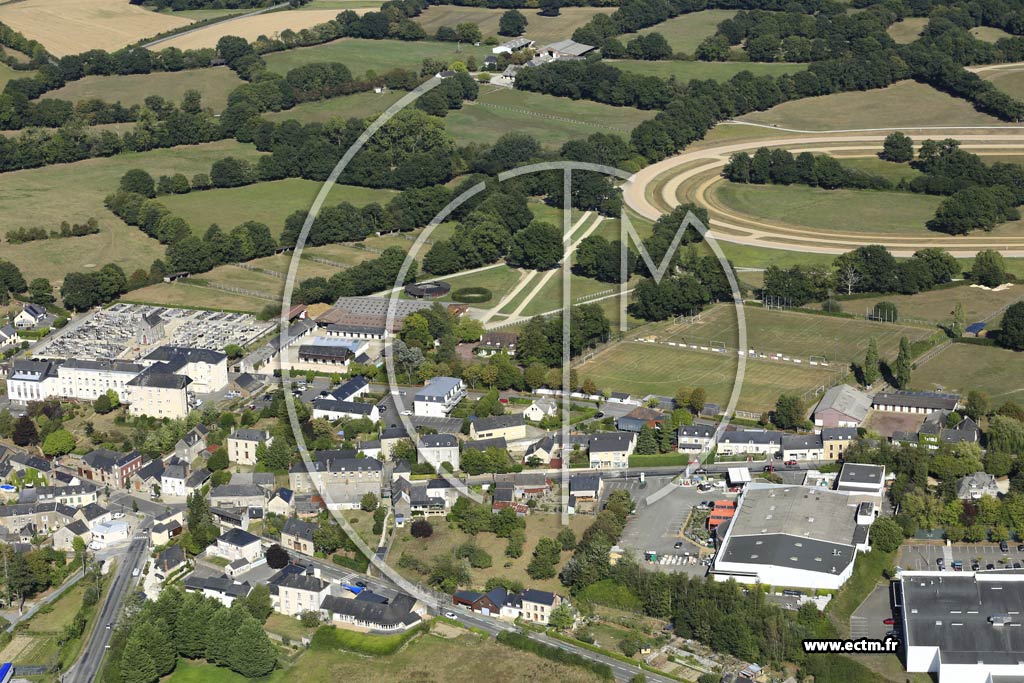Photo arienne de Le Bourgneuf-la-Fort