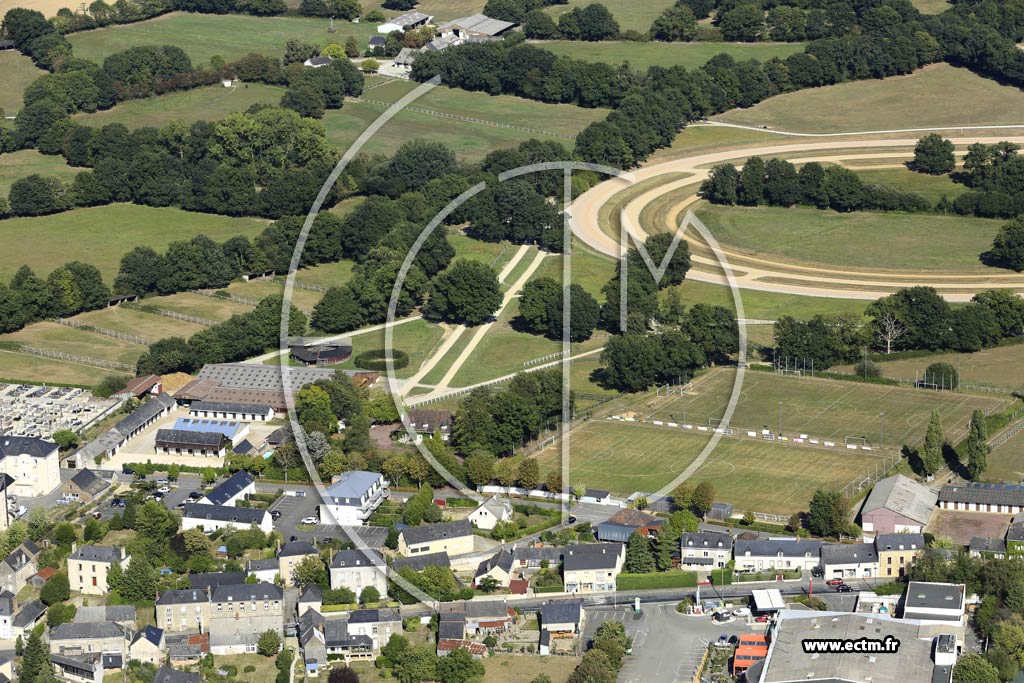 Photo arienne de Le Bourgneuf-la-Fort