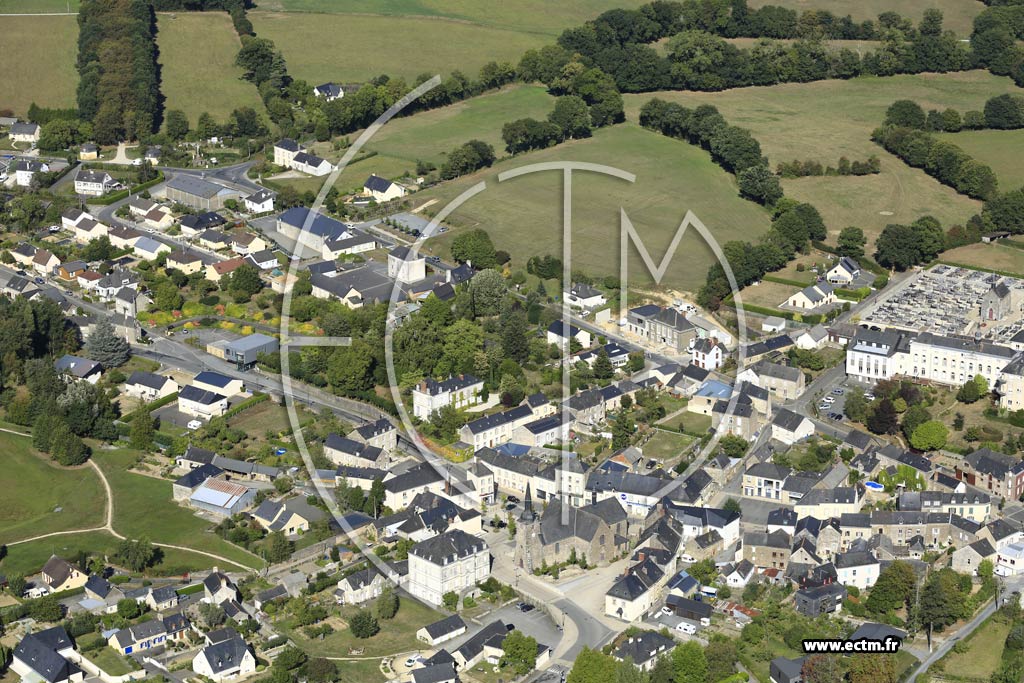 Photo arienne de Le Bourgneuf-la-Fort