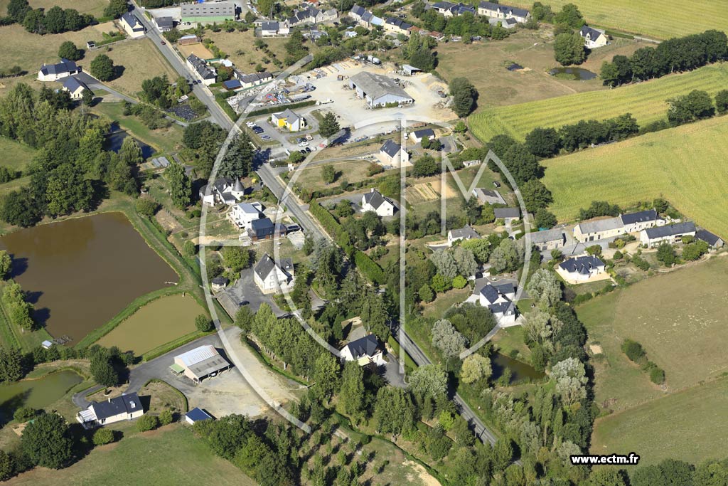 Photo arienne de Le Bourgneuf-la-Fort (le Haut Domin)