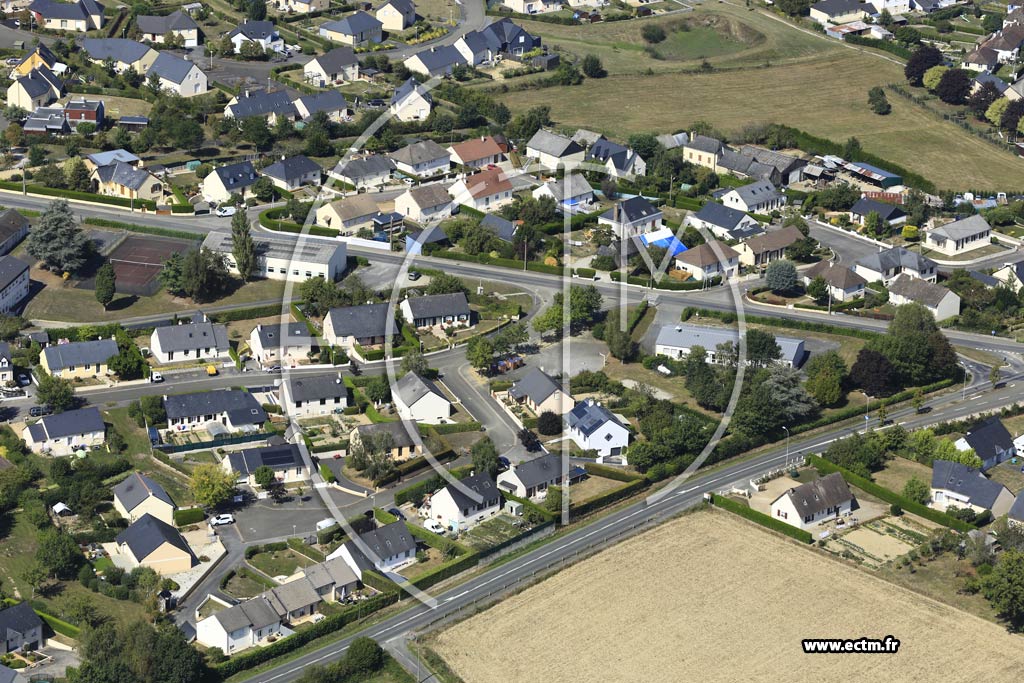 Photo arienne de Nuill-sur-Vicoin