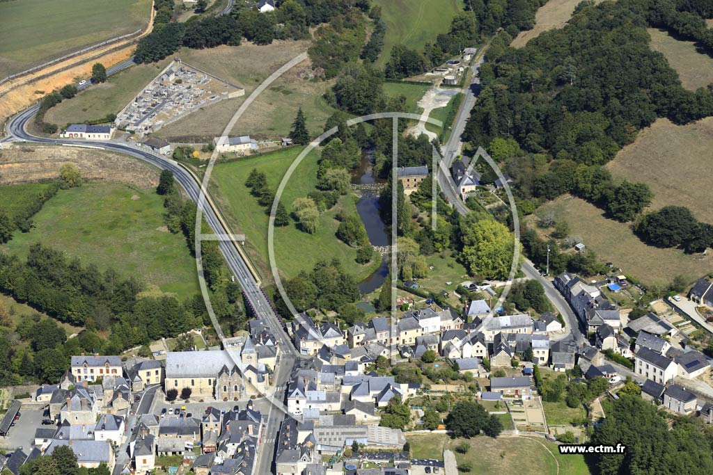 Photo arienne de Nuill-sur-Vicoin