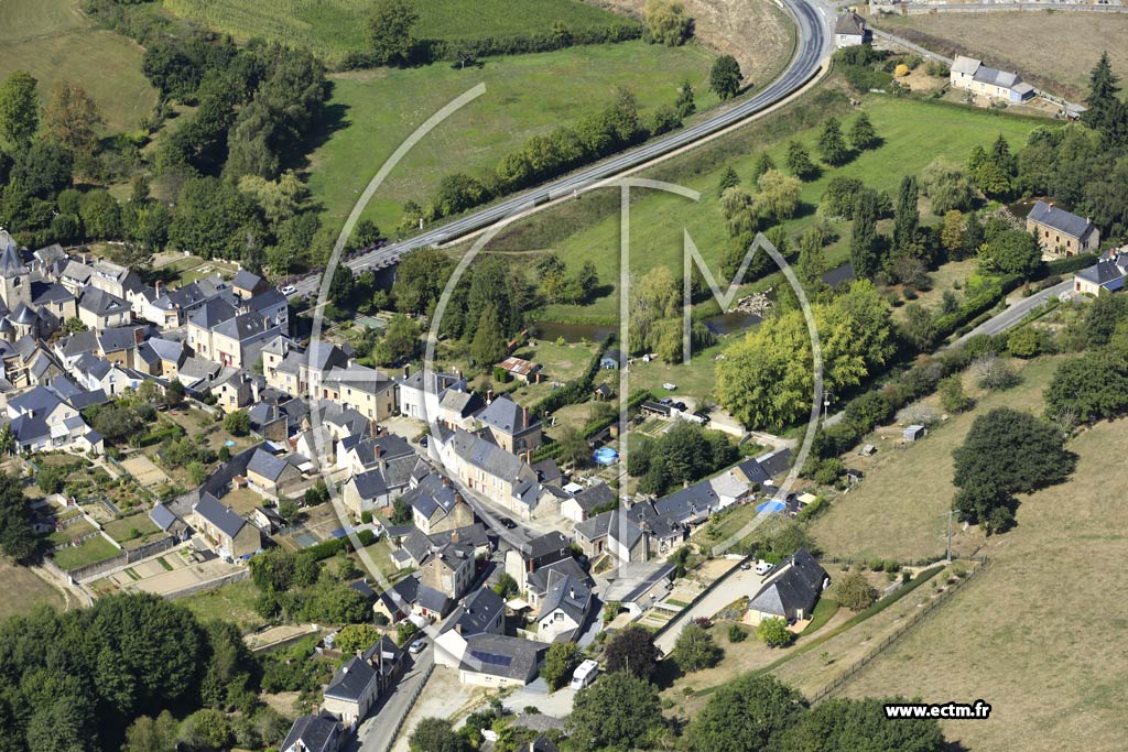 Photo arienne de Nuill-sur-Vicoin