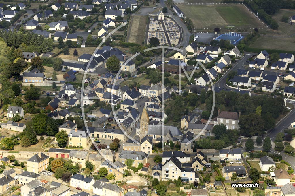 Photo arienne de Parn-sur-Roc