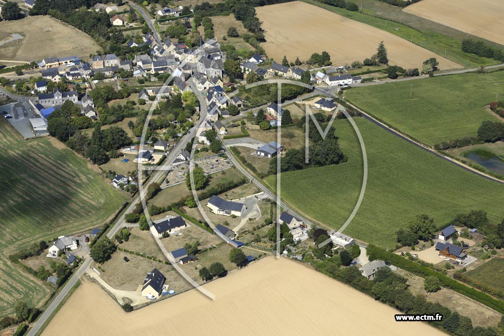 Photo arienne de Saint-Georges-le-Flchard