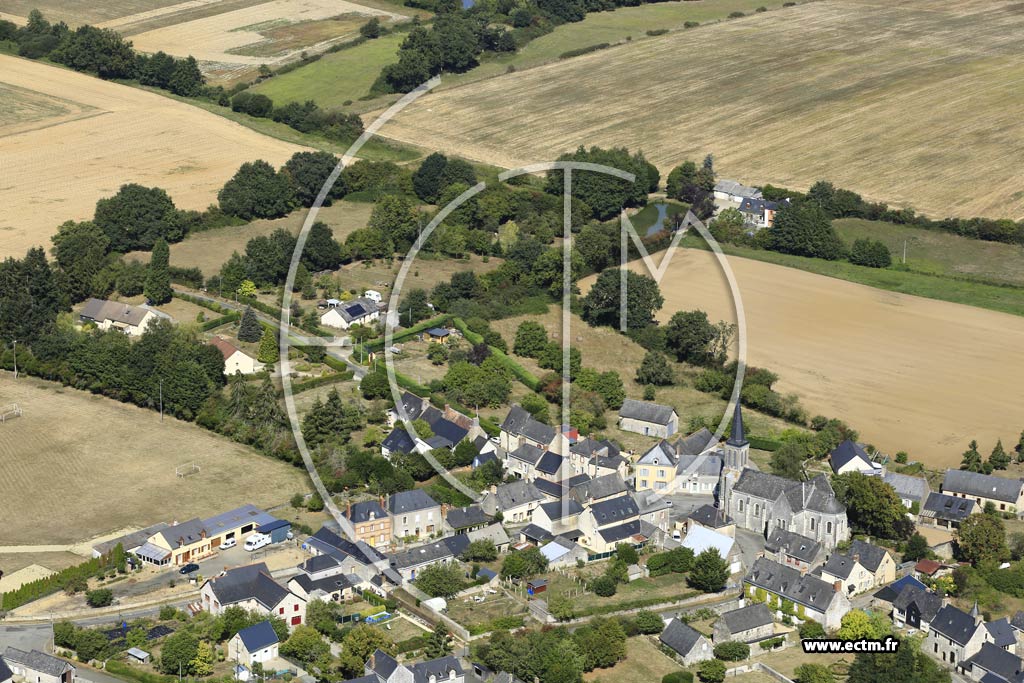 Photo arienne de Saint-Georges-le-Flchard