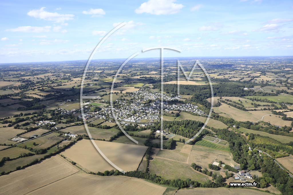 Photo arienne de Saint-Germain-le-Fouilloux