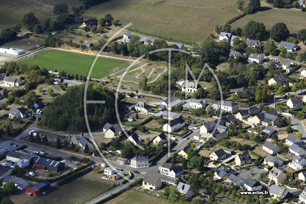 Photo arienne de Saint-Germain-le-Fouilloux