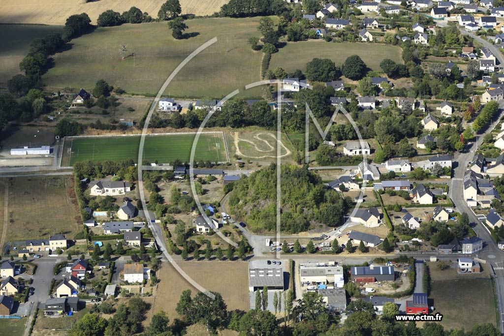 Photo arienne de Saint-Germain-le-Fouilloux