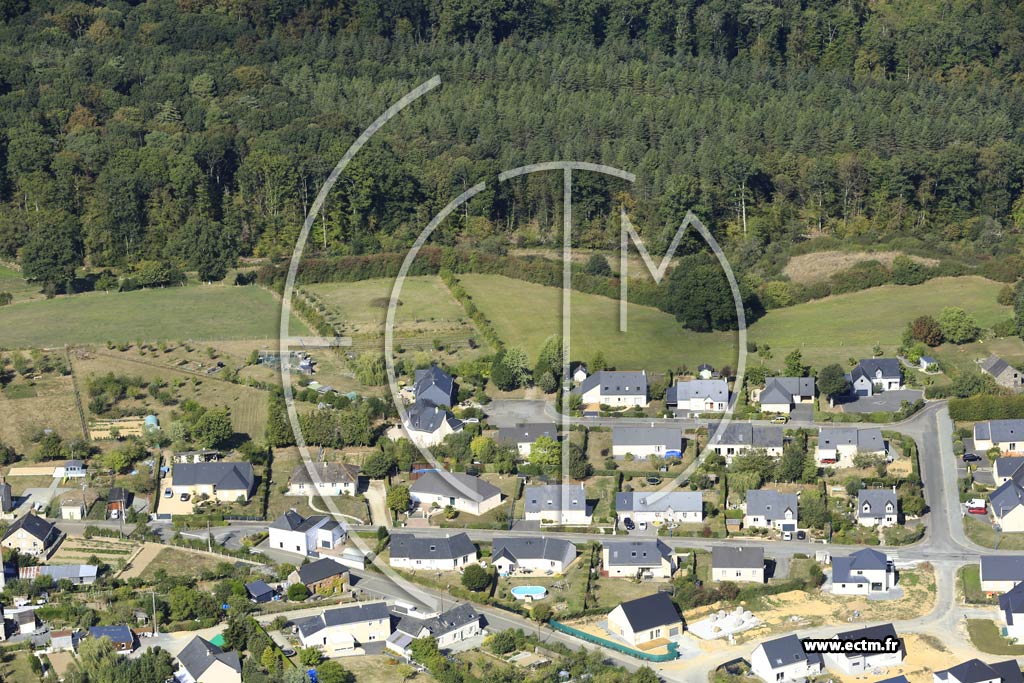 Photo arienne de Saint-Germain-le-Fouilloux