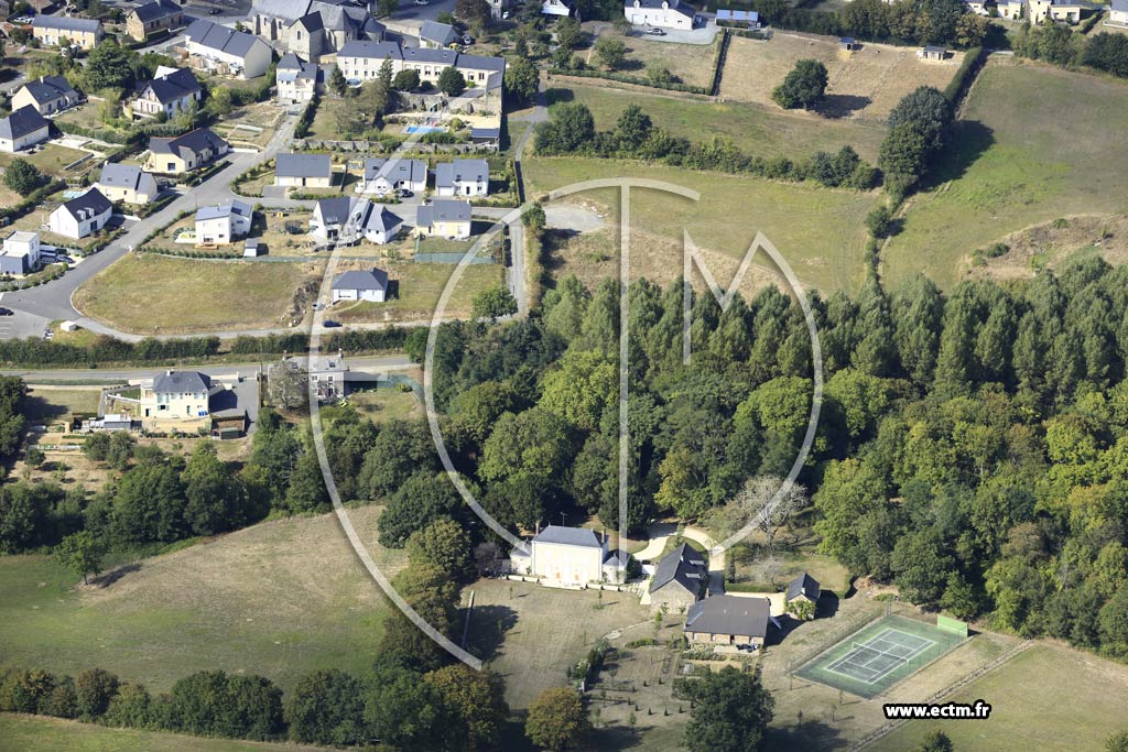 Photo arienne de Saint-Germain-le-Fouilloux (la Thubertire)