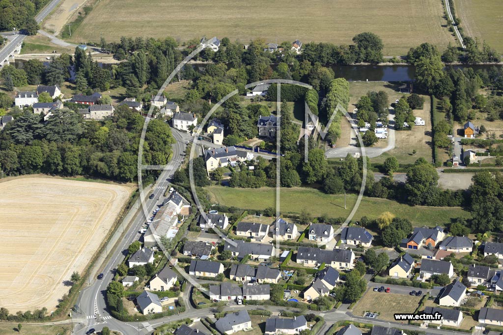 Photo arienne de Saint-Jean-sur-Mayenne (la Boistardire)