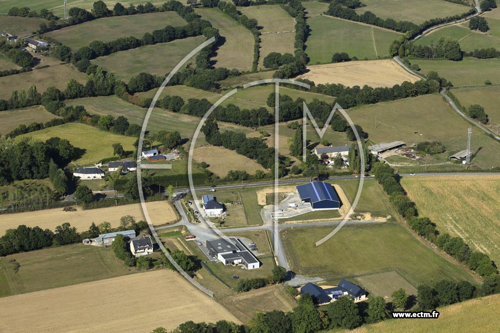 Photo arienne de Saint-Oun-des-Toits (la Petite Meslerie)