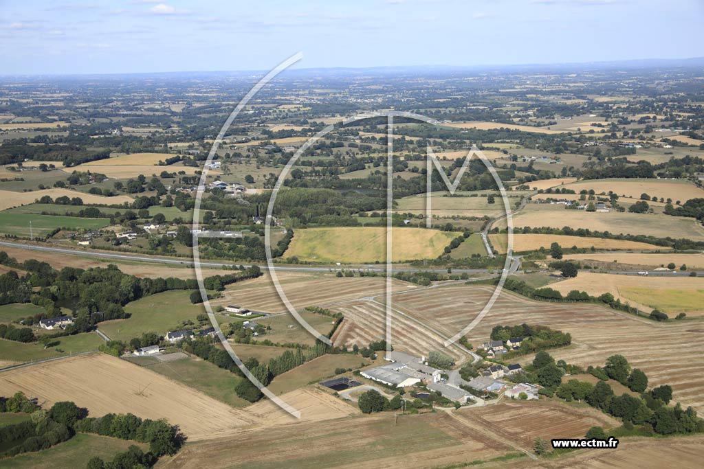 Photo arienne de Saint-Oun-des-Toits (Pangeline)