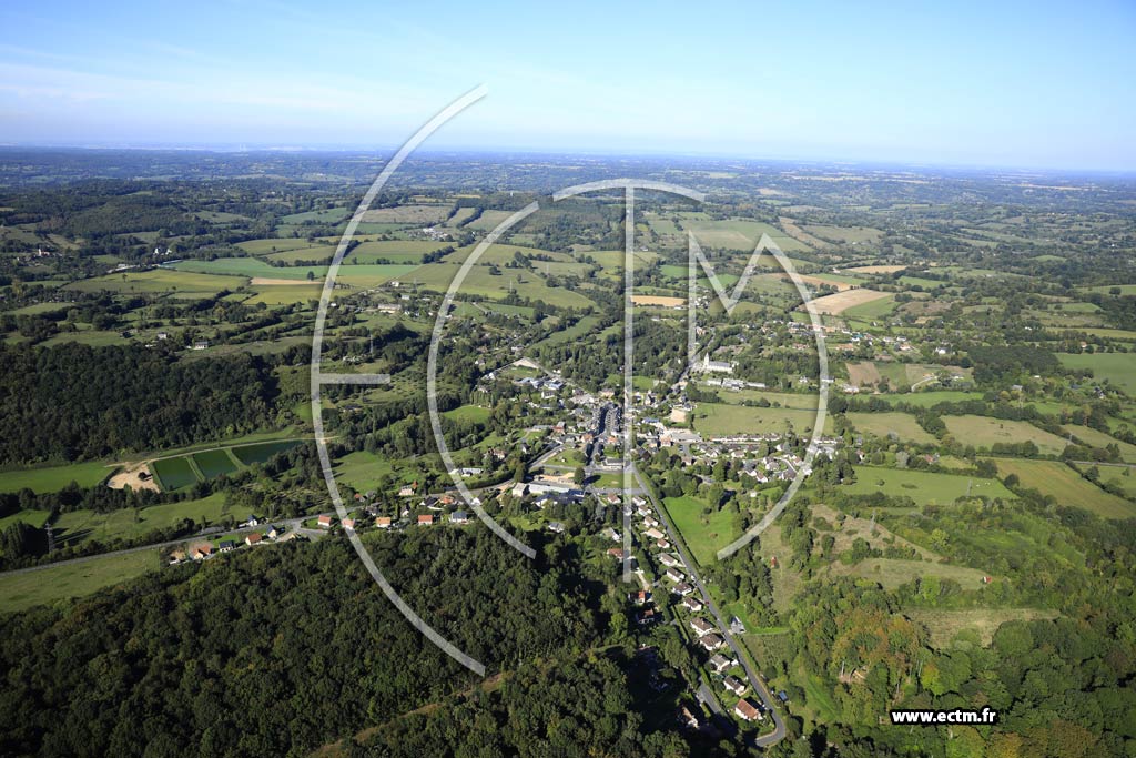 Photo arienne de Blangy-le-Chteau