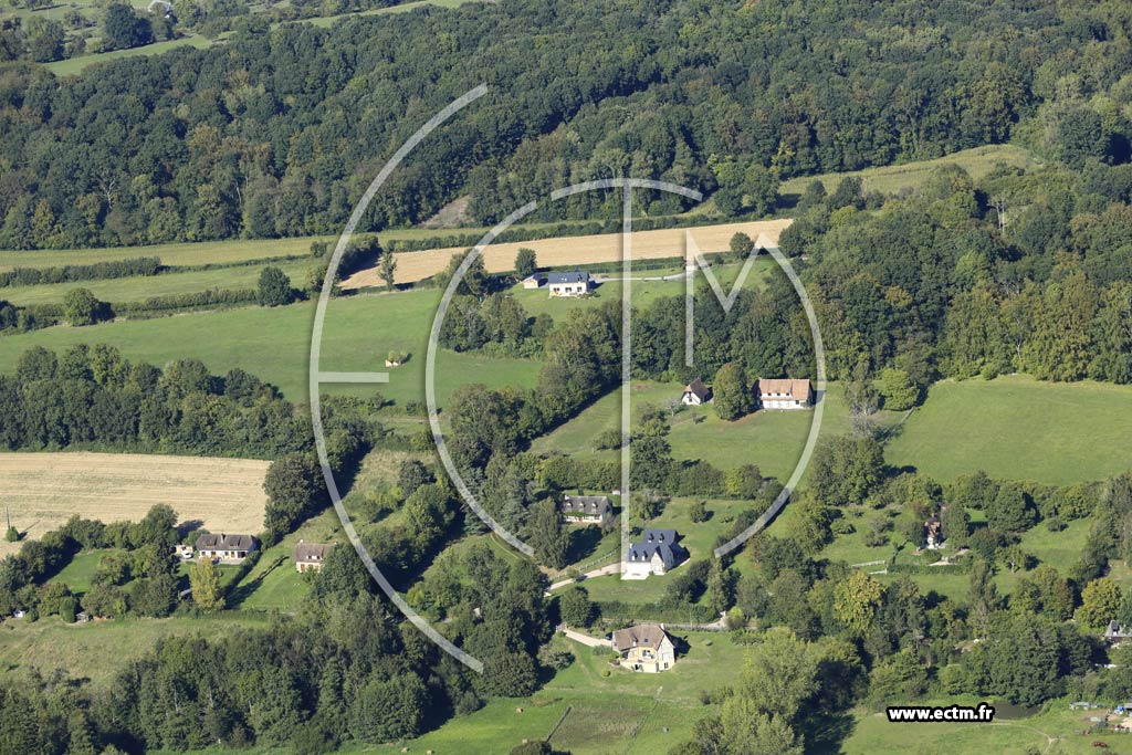 Photo arienne de Blangy-le-Chteau (Bourgerue)