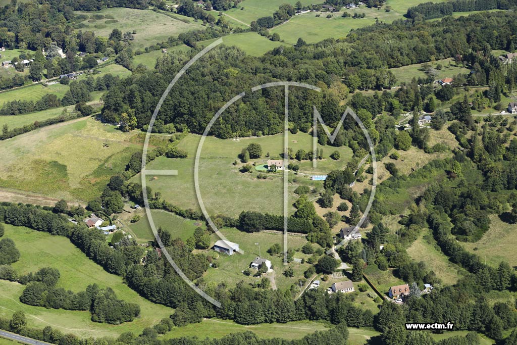 Photo arienne de Courtonne-la-Meurdrac