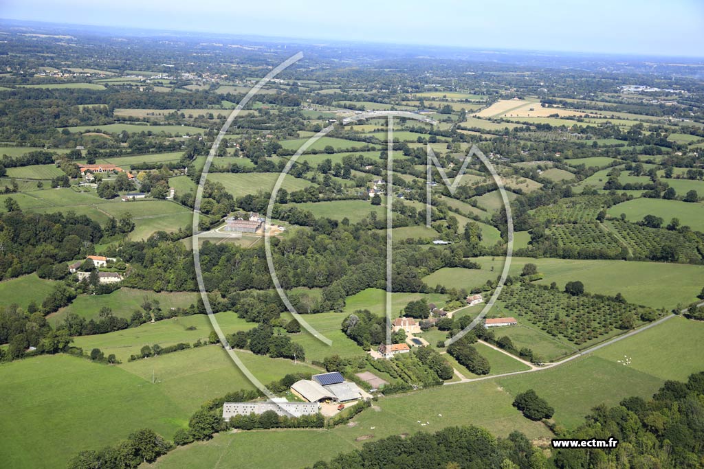 Photo arienne de Le Mesnil-Simon (Ferme des Bruyres et des Monceaux)