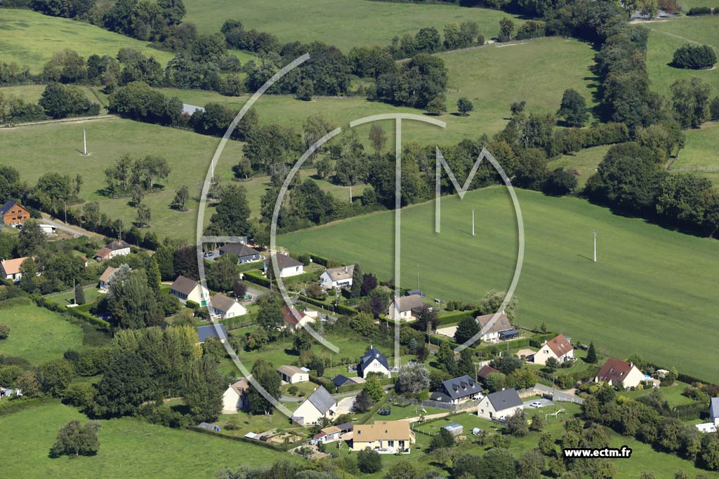 Photo arienne de Le Pr-d'Auge (Chemin des Vatines)