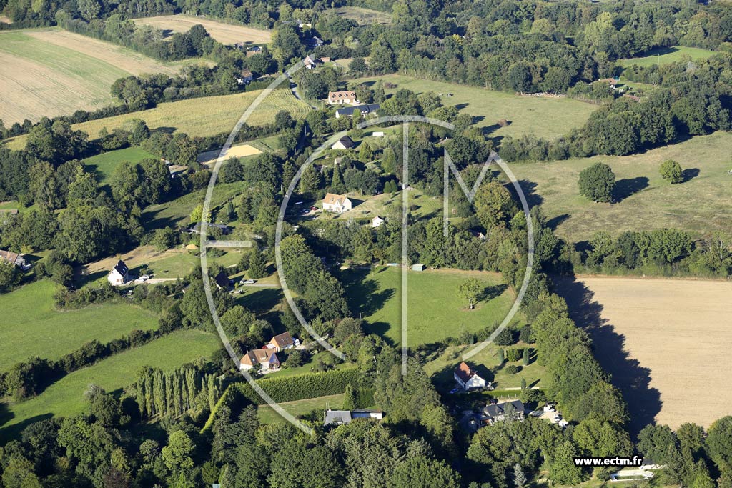 Photo arienne de Le Torquesne (Carrefour de la Grande Bruyre)