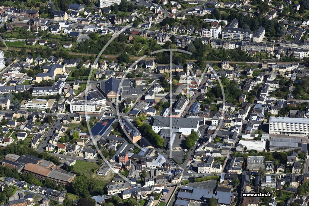Photo arienne de Lisieux